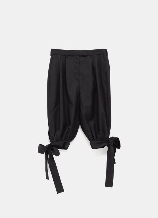 Pantalón corto con lazada