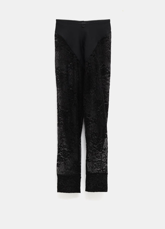 Leggins de encaje floral