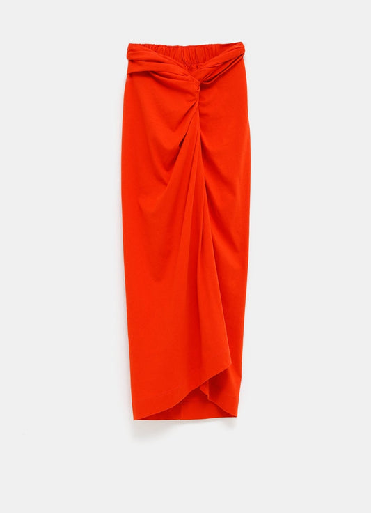 Falda con nudo