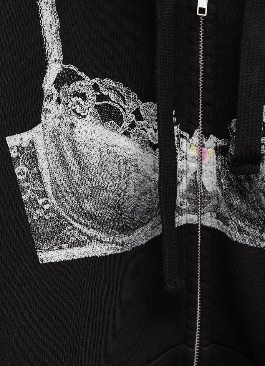 Sudadera con capucha y estampado