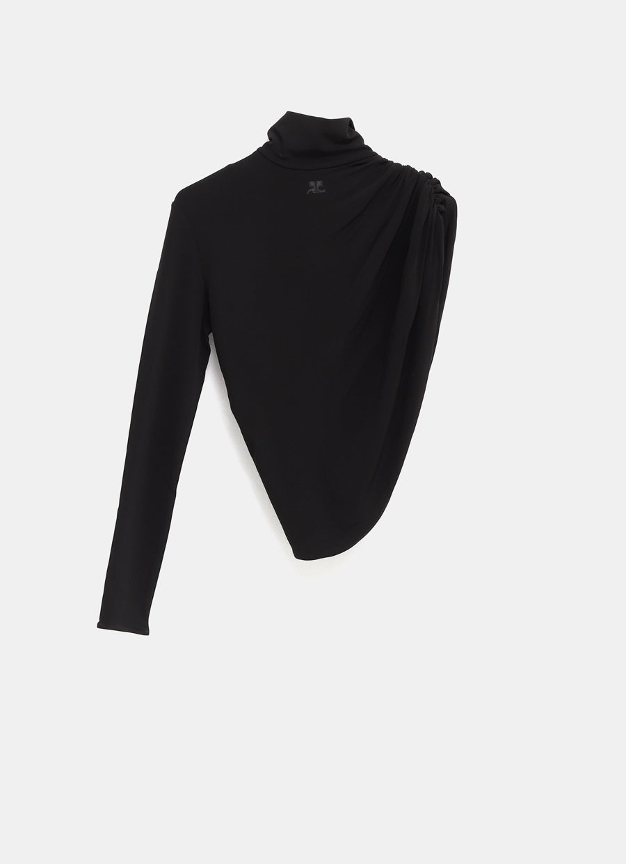 Top de canalé retorcido