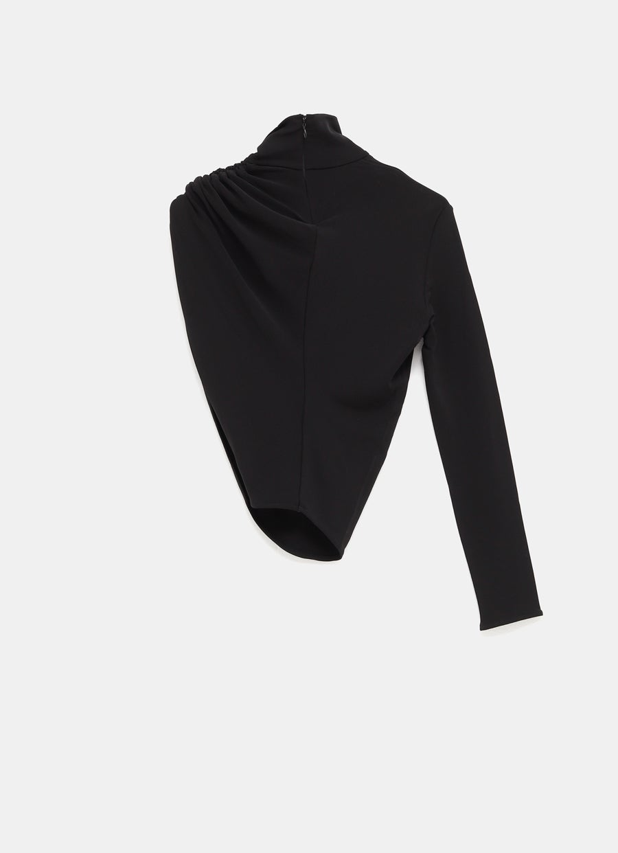 Top de canalé retorcido