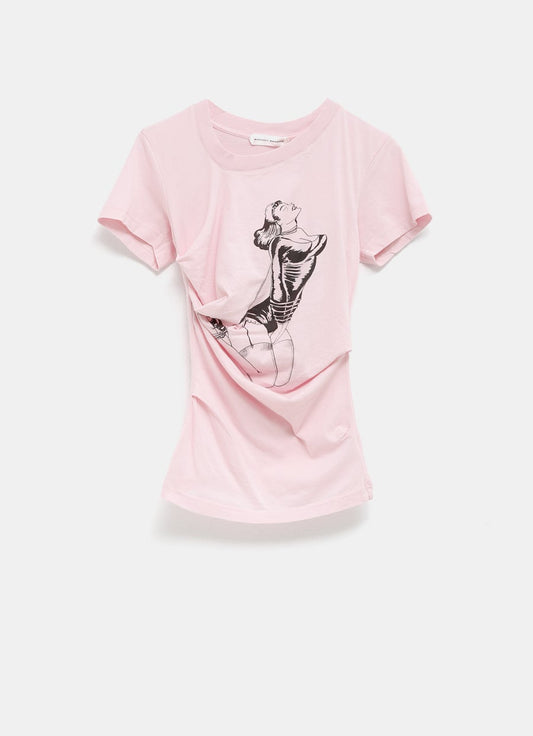 Camiseta drapeada