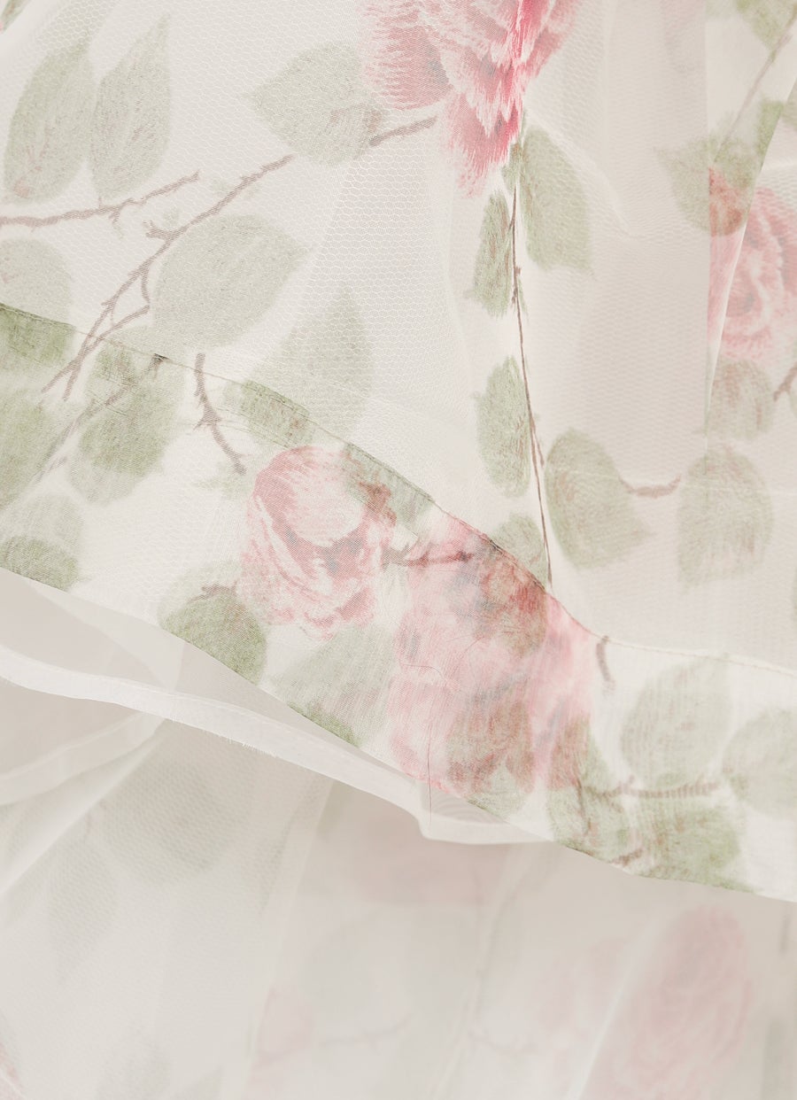Vestido mini floral