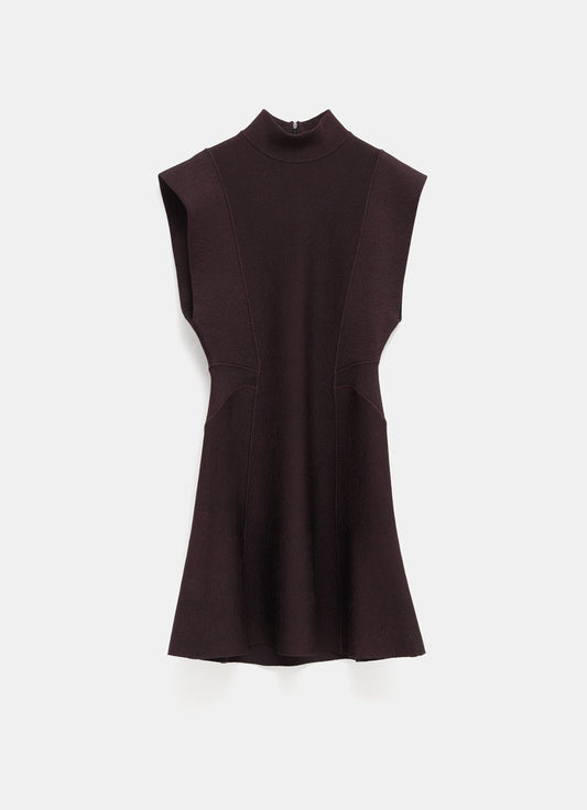 Vestido corto de punto