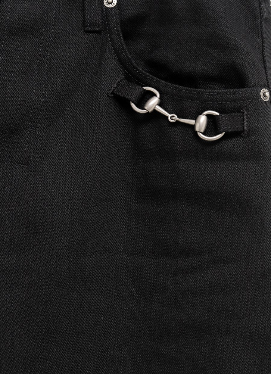 Pantalón vaquero con Horsebit para hombre