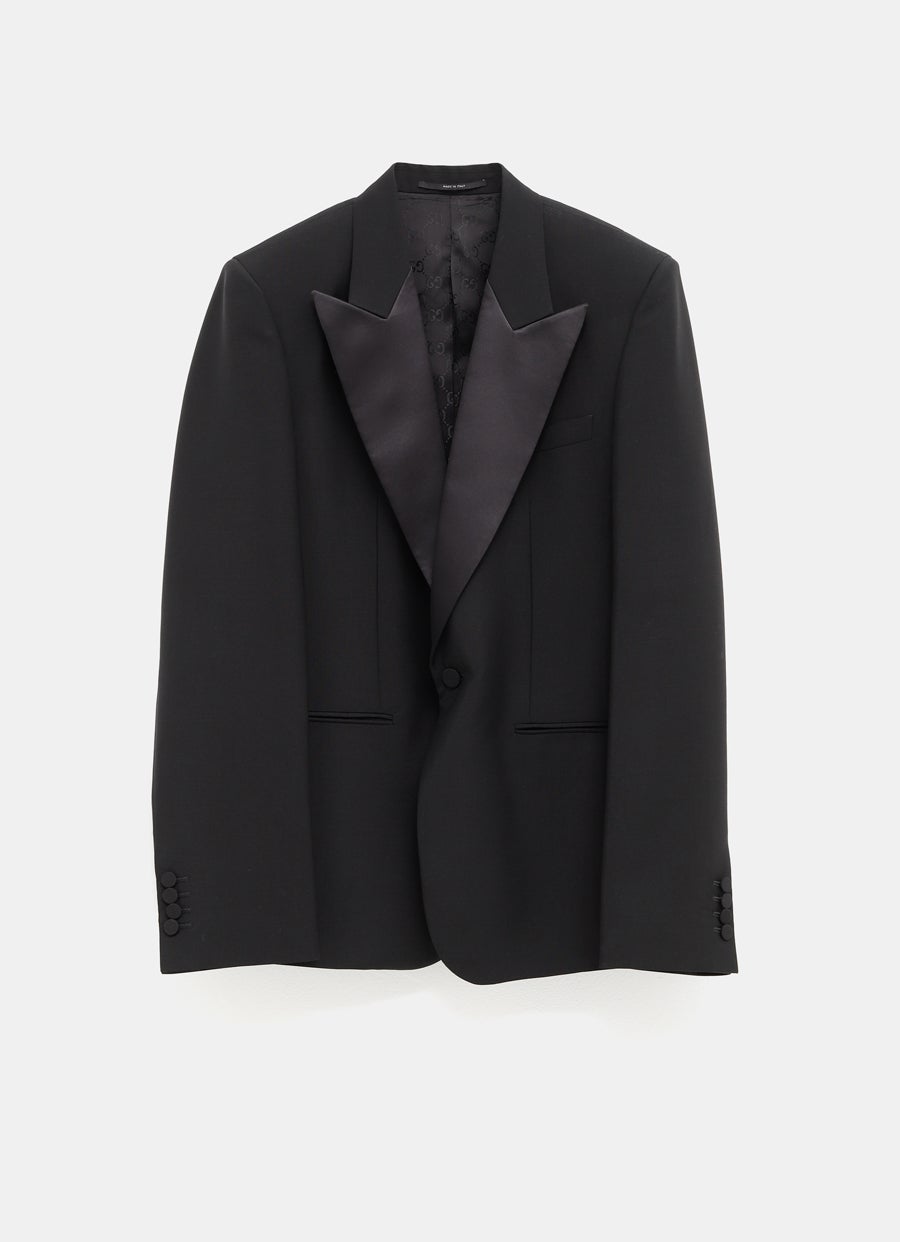 Traje de canvas y lana de angora ligera para hombre