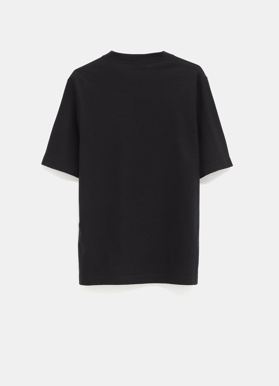 Camiseta con detalle en devoré para hombre