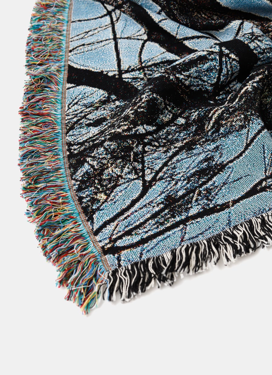 Manta Crete Kano con flecos