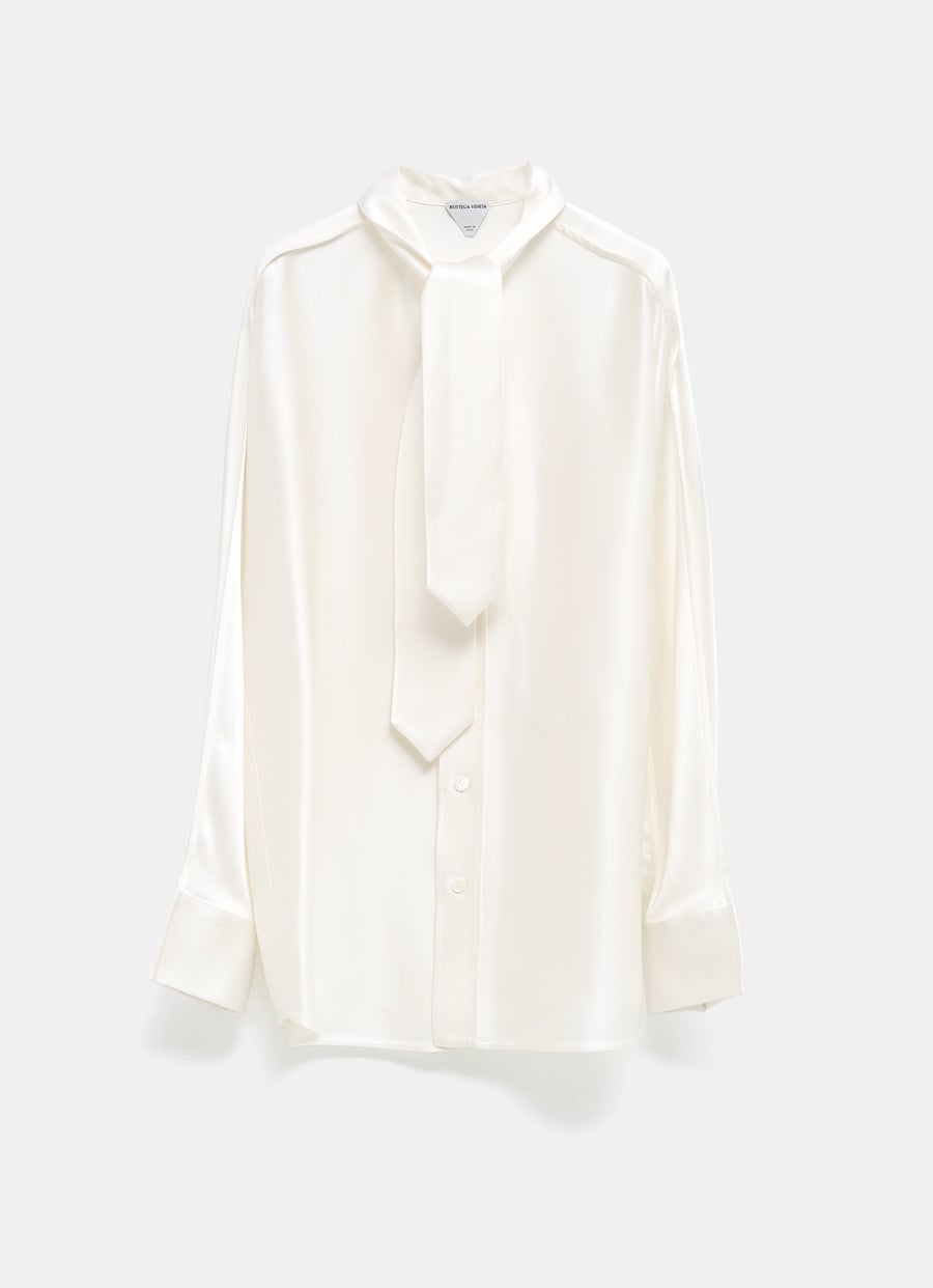 Camisa fluida de seda