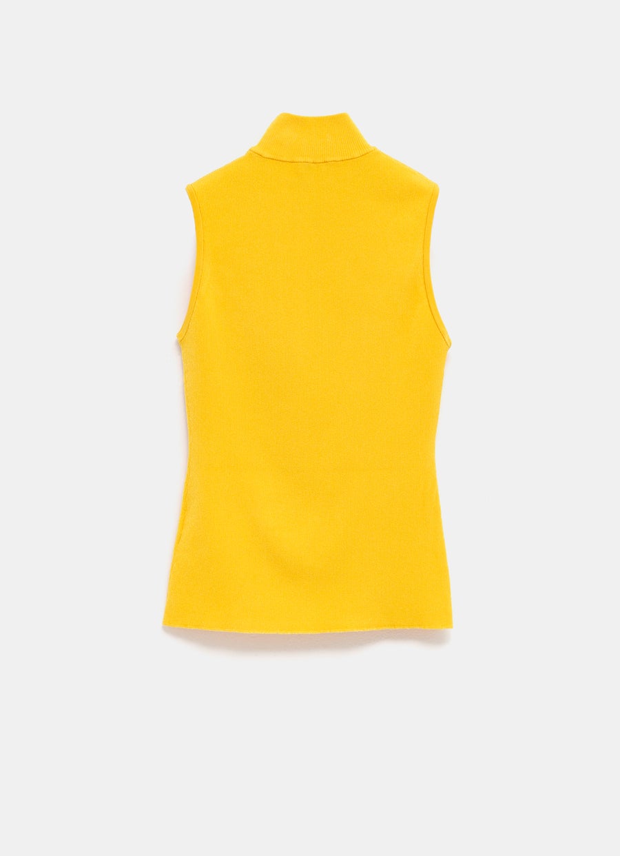 Top sin mangas para mujer