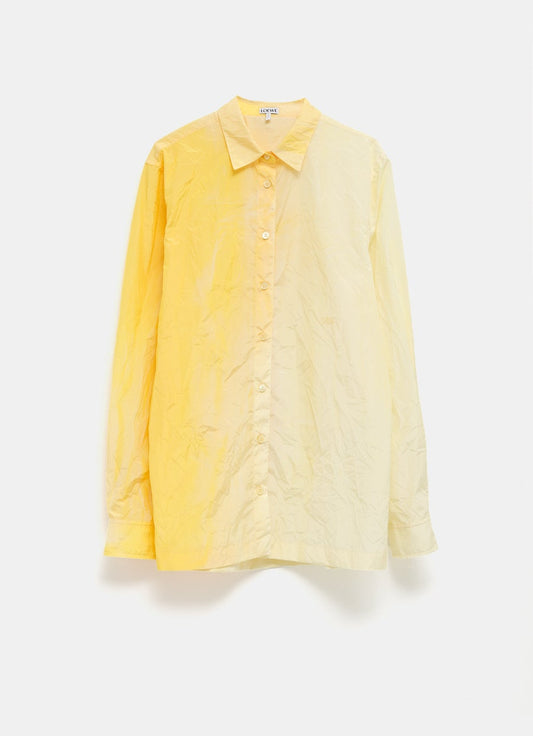 Camisa en algodón técnico para mujer