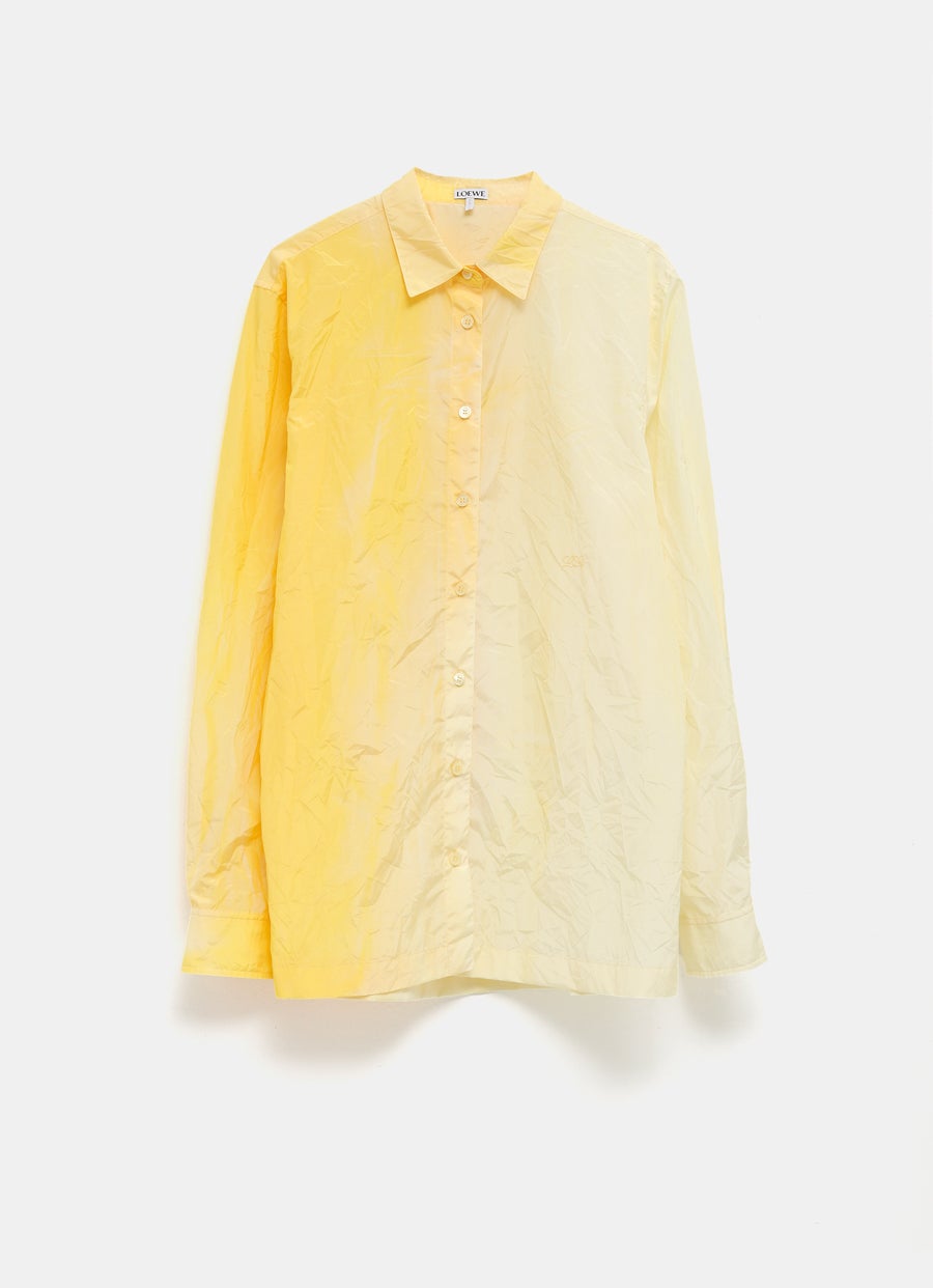 Camisa en algodón técnico para mujer