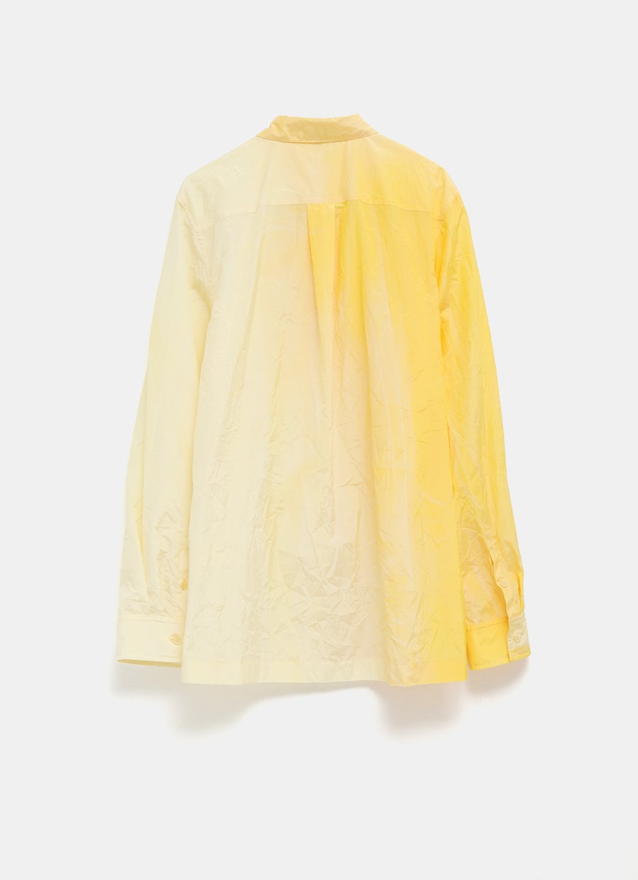 Camisa en algodón técnico para mujer