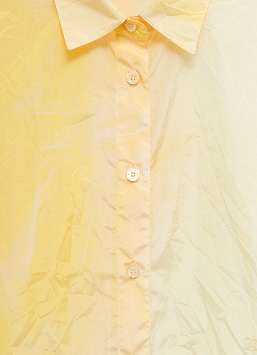 Camisa en algodón técnico para mujer