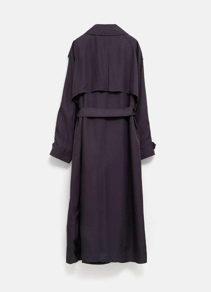 Gabardina de sarga fluida Veyron