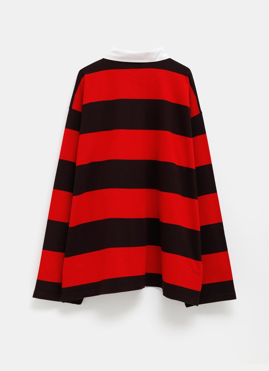 Polo de manga larga para hombre