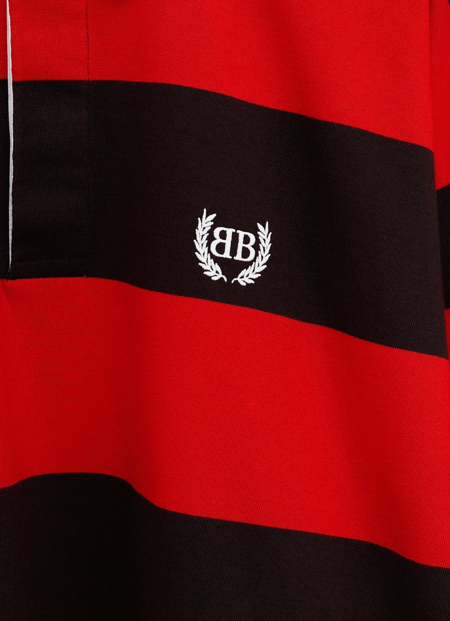 Polo de manga larga para hombre