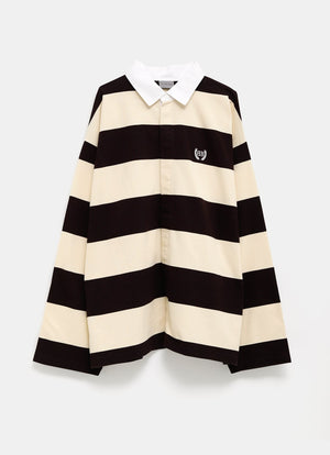 Polo de manga larga para hombre