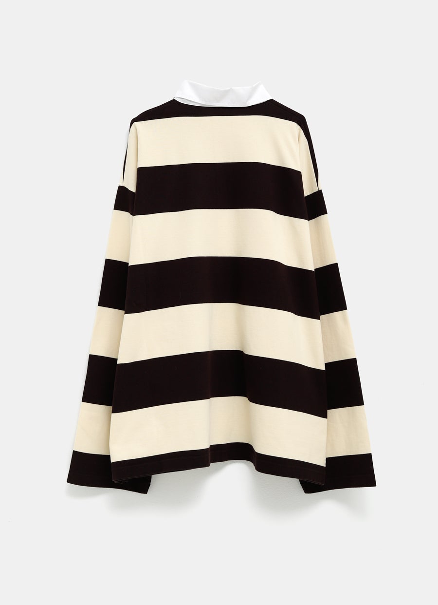 Polo de manga larga para hombre