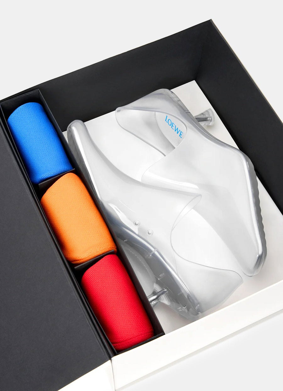 Botín Emily Aqua en PVC