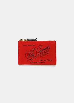 Cartera con cremallera