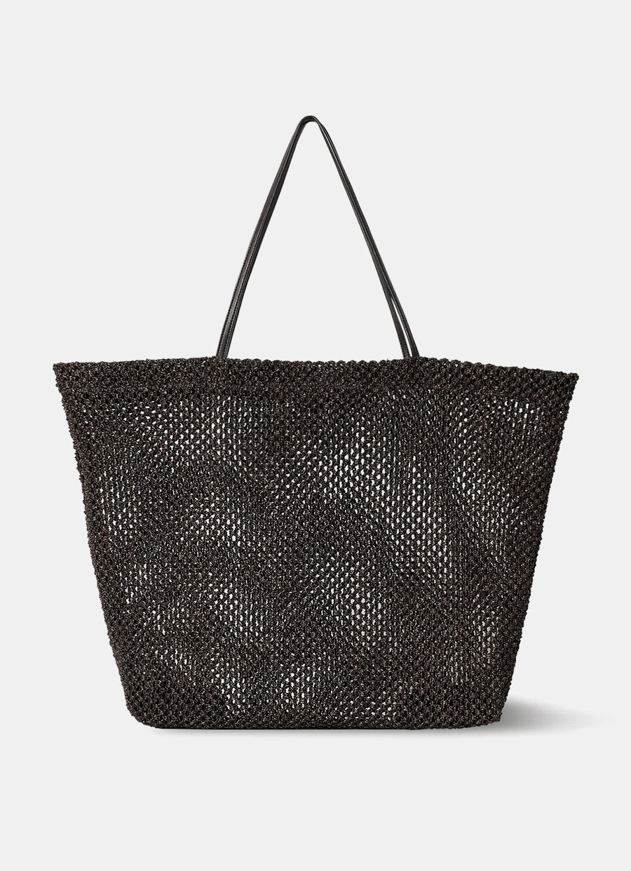 Bolso tote Barn de rafia