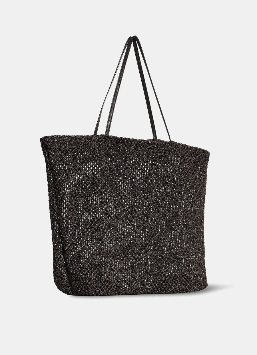Bolso tote Barn de rafia