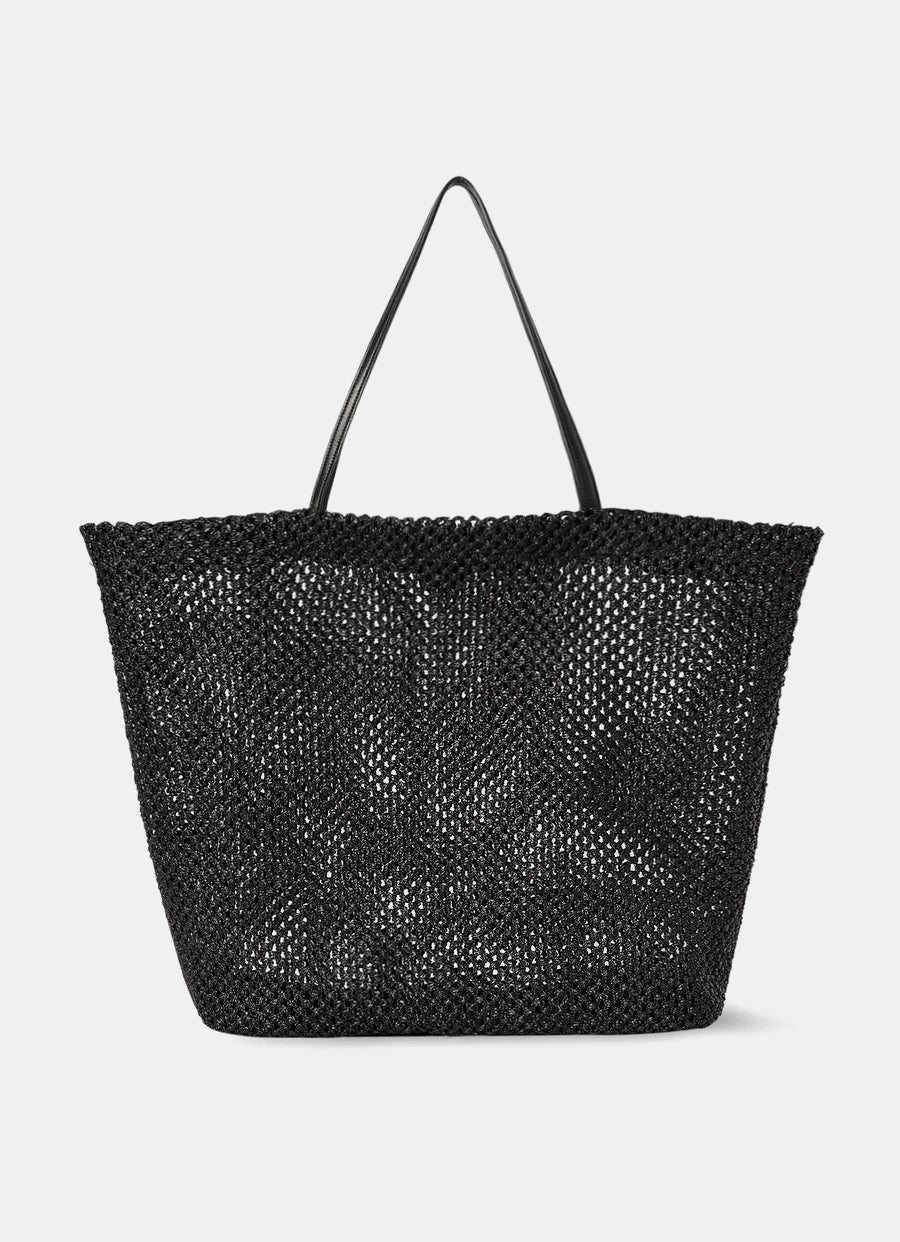 Bolso tote Barn de rafia