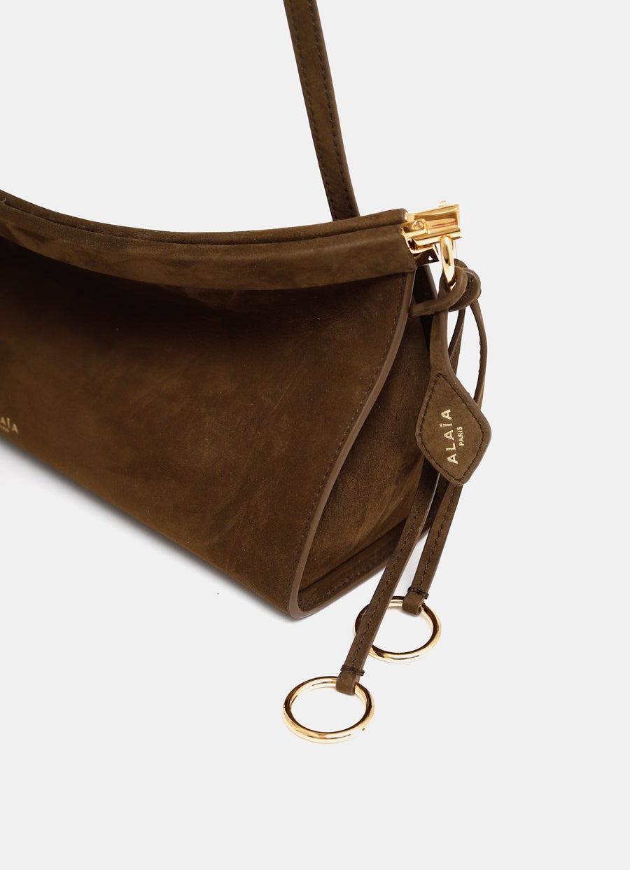 Bolso mediano Le Click East West de nobuck