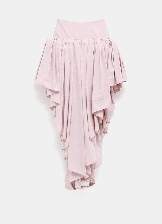 Falda con pantalón y volantes