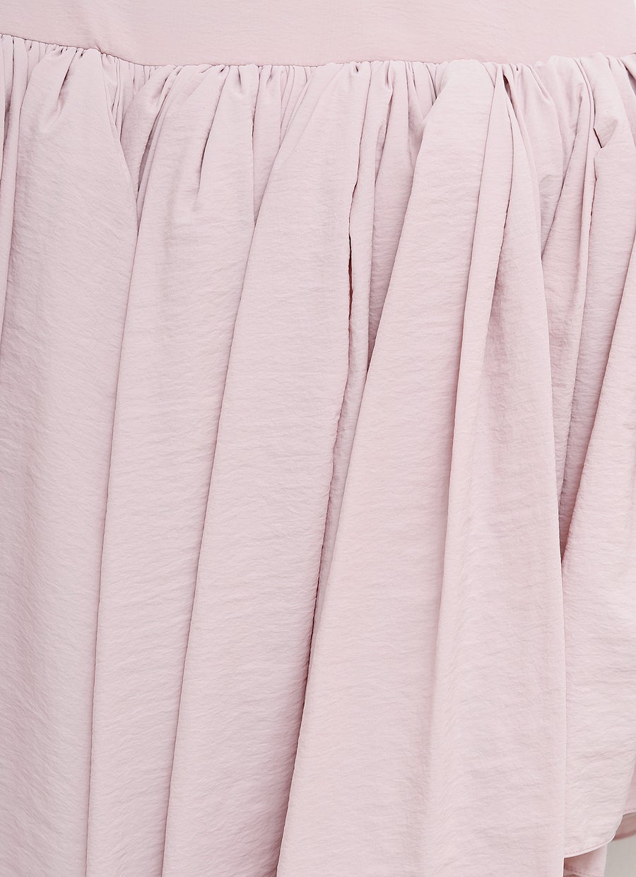 Falda con pantalón y volantes