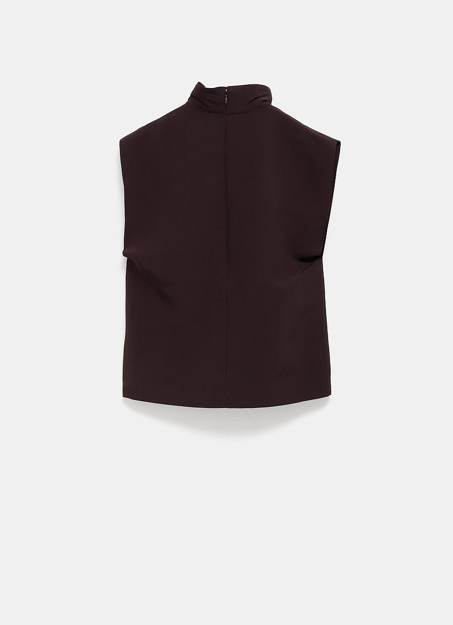 Top de cuello alto