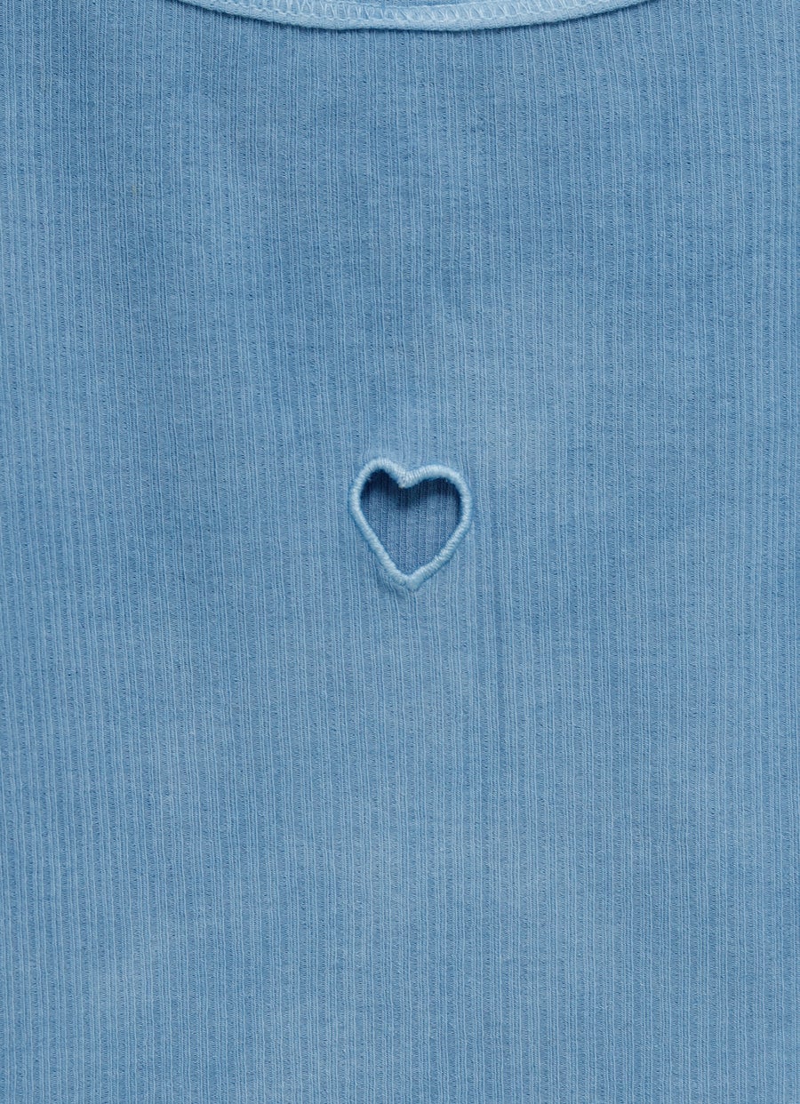 Camiseta sin mangas Heart