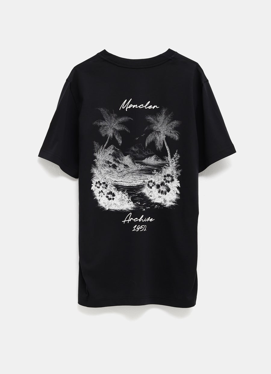 Camiseta estampada playa