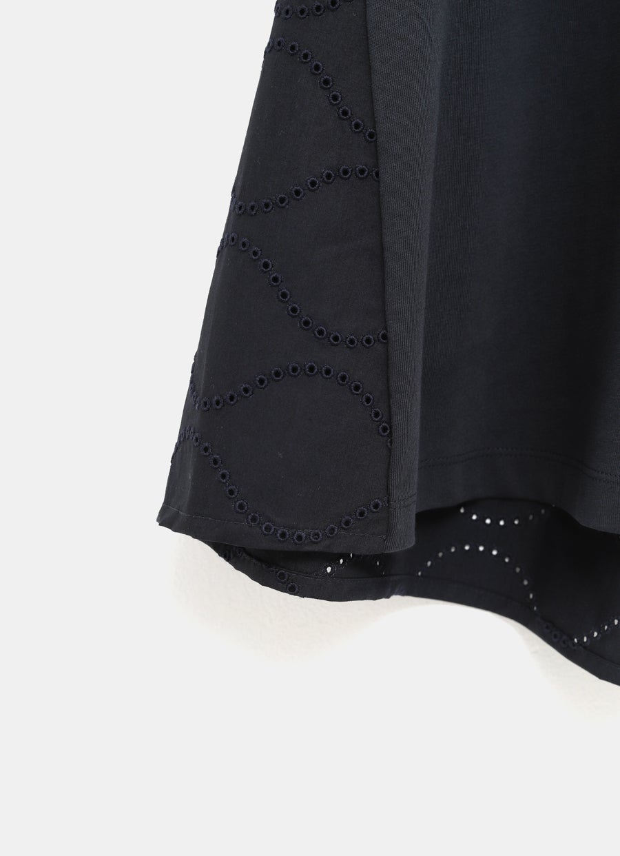 Camiseta con espalda calada para mujer