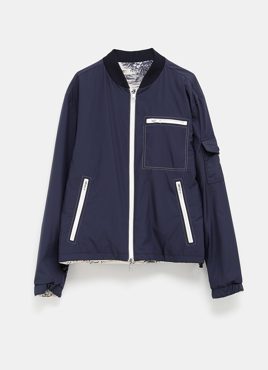 Chaqueta bomber reversible para hombre
