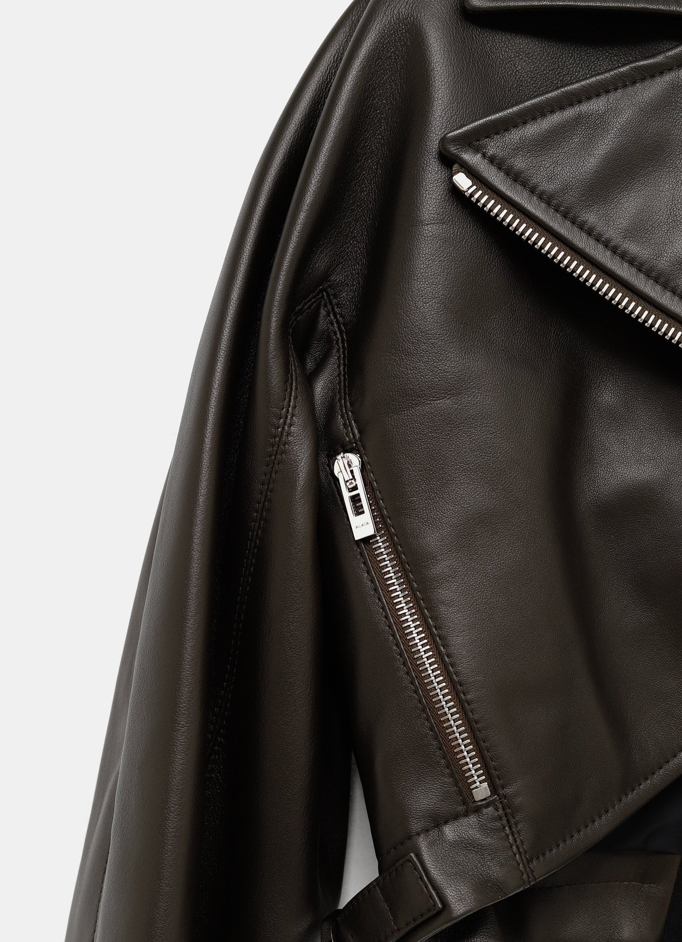 Chaqueta motera cropped
