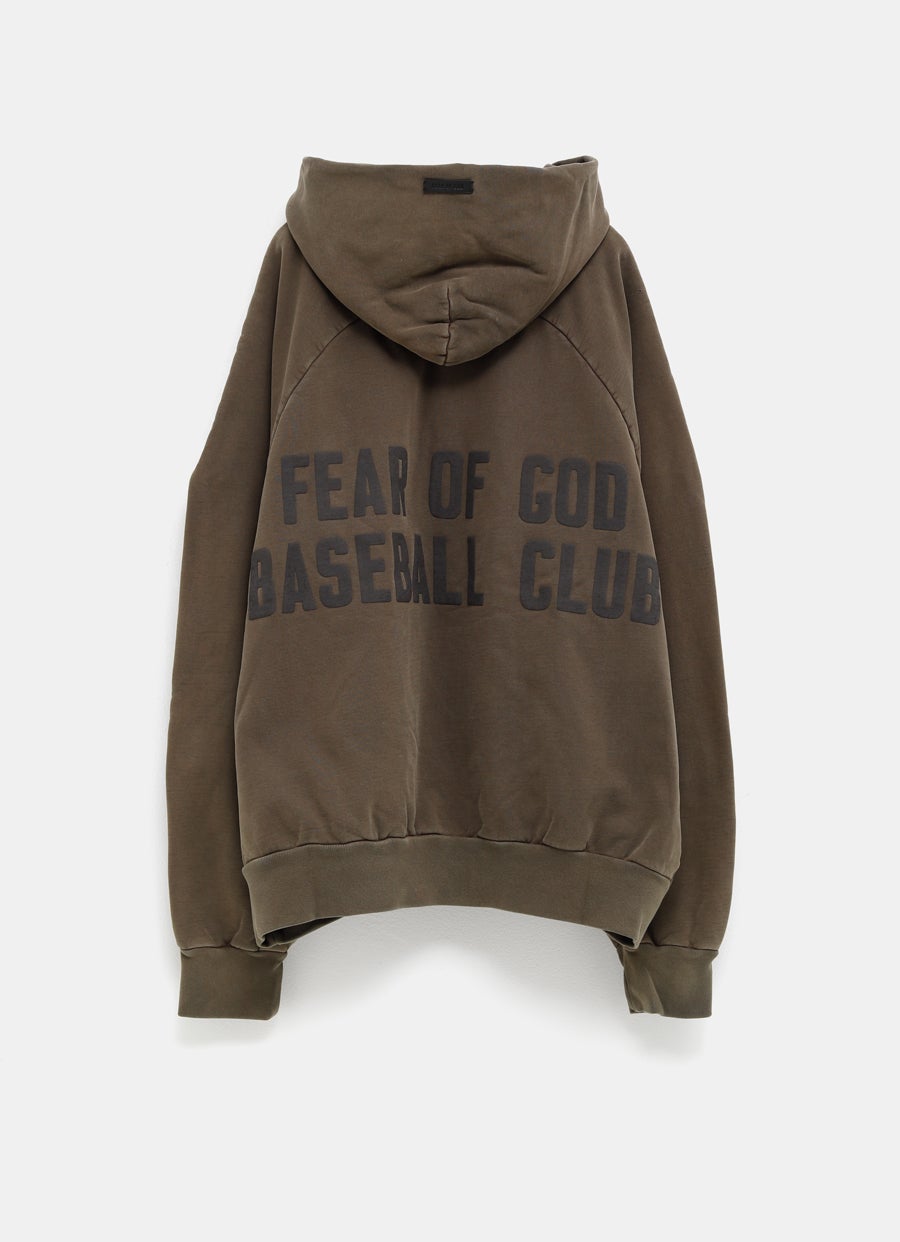 Sudadera con capucha Baseball Club Half Zip