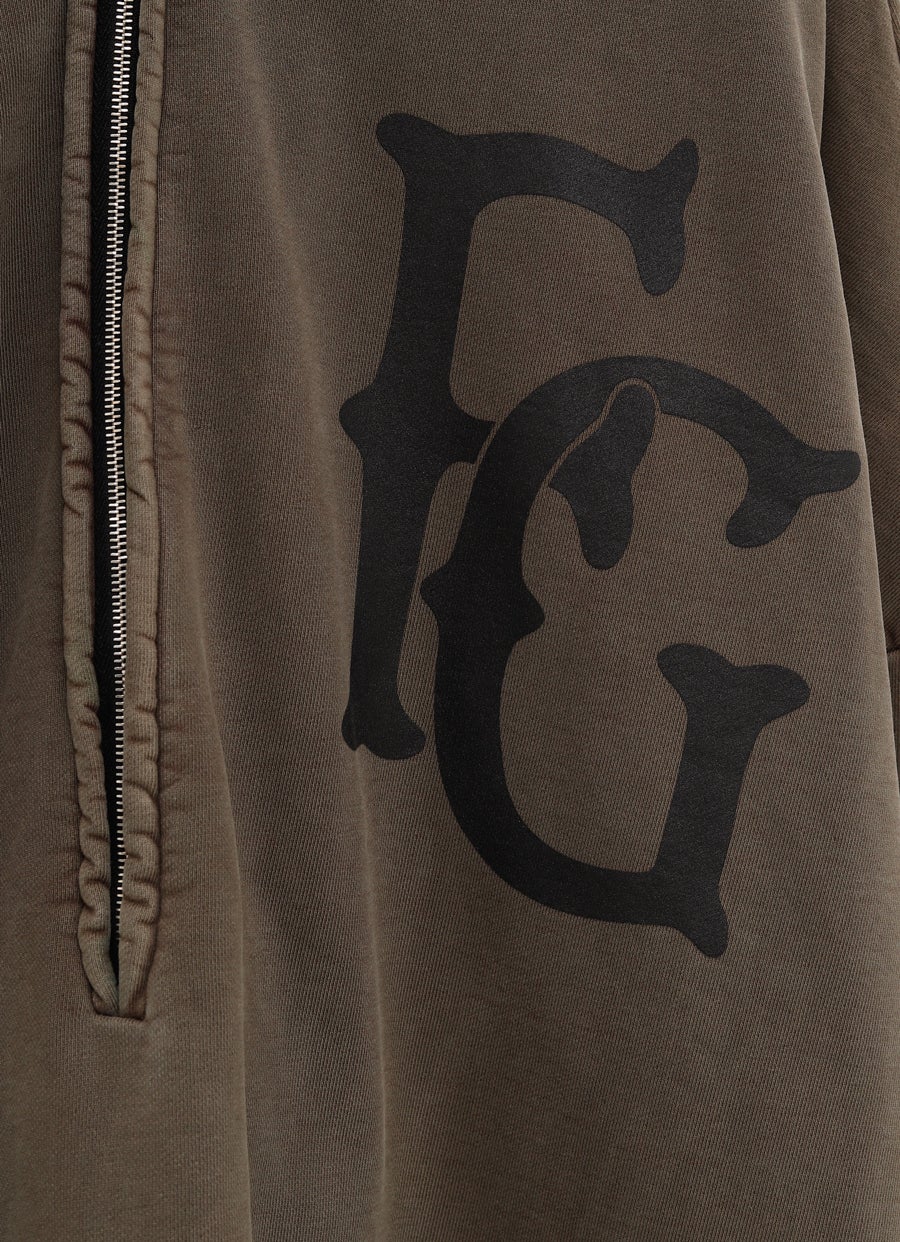 Sudadera con capucha Baseball Club Half Zip