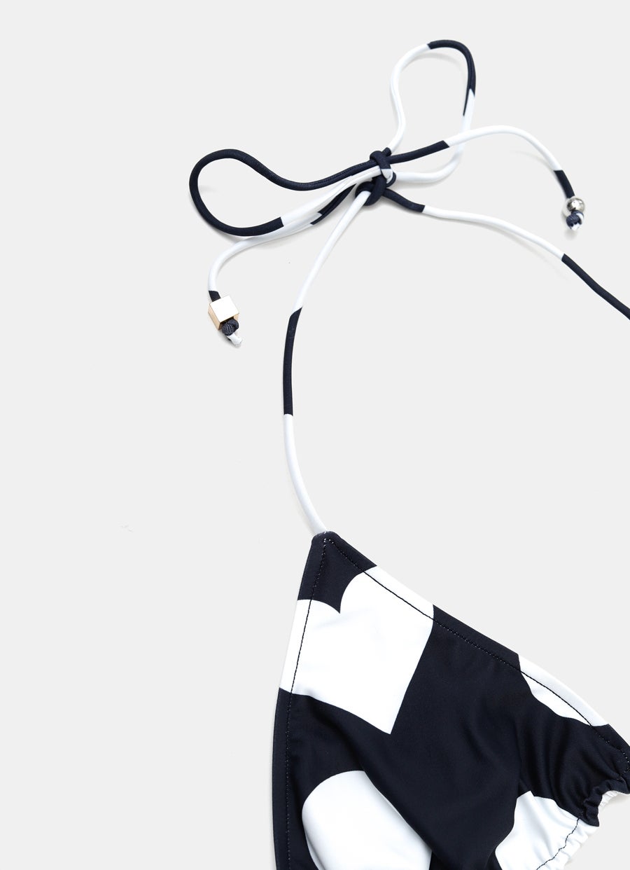 Top de bikini Plage Triangle