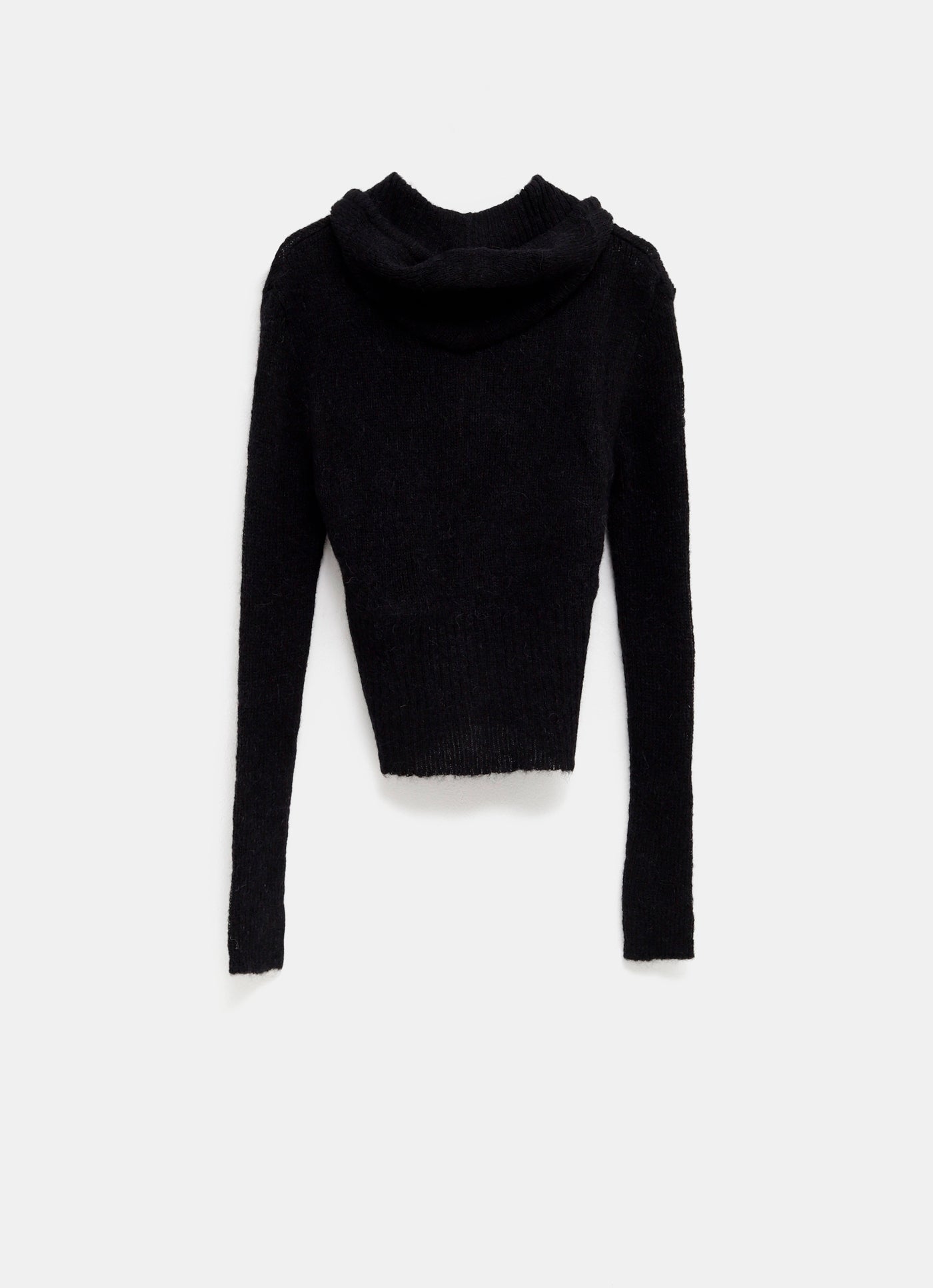 Sudadera de punto con capucha para mujer