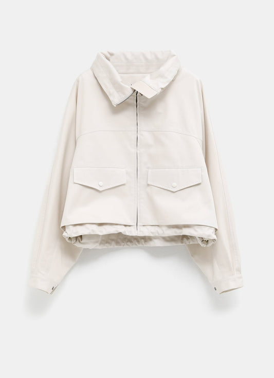Chaqueta en gabardina para mujer