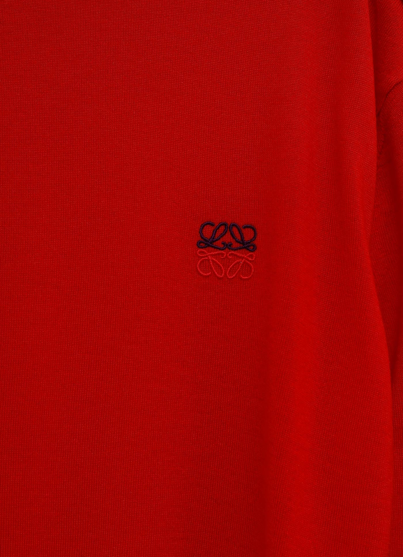 Jersey con medio anagrama para mujer