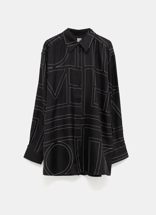 Camisa clásica con Monograma