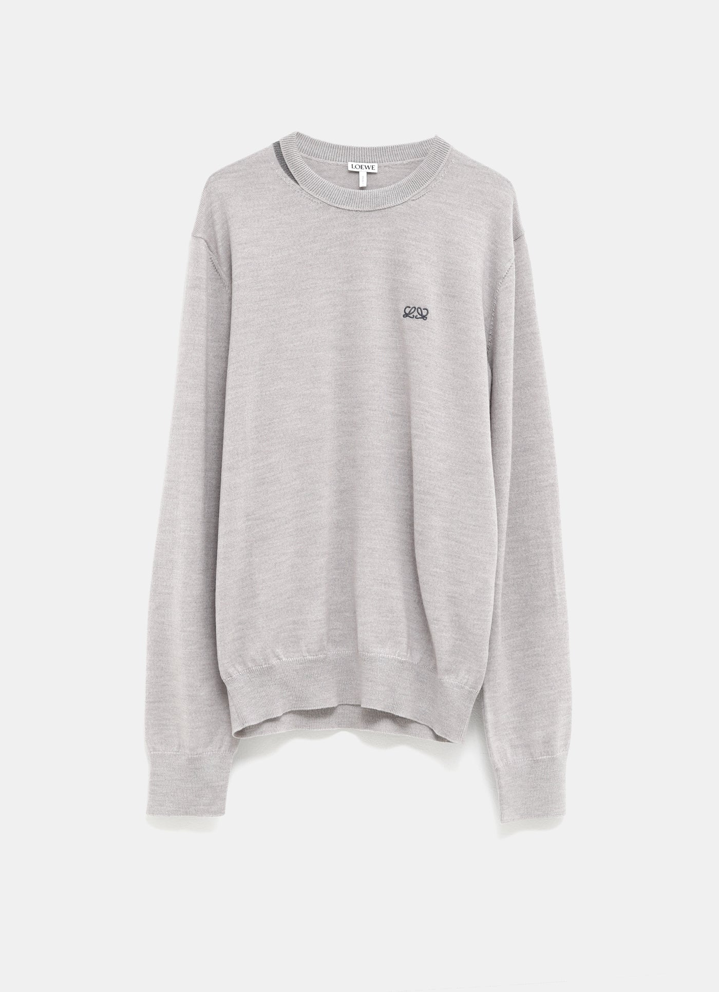 Jersey con medio anagrama para hombre