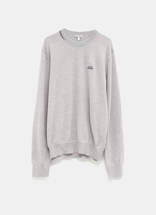 Jersey con medio anagrama para hombre