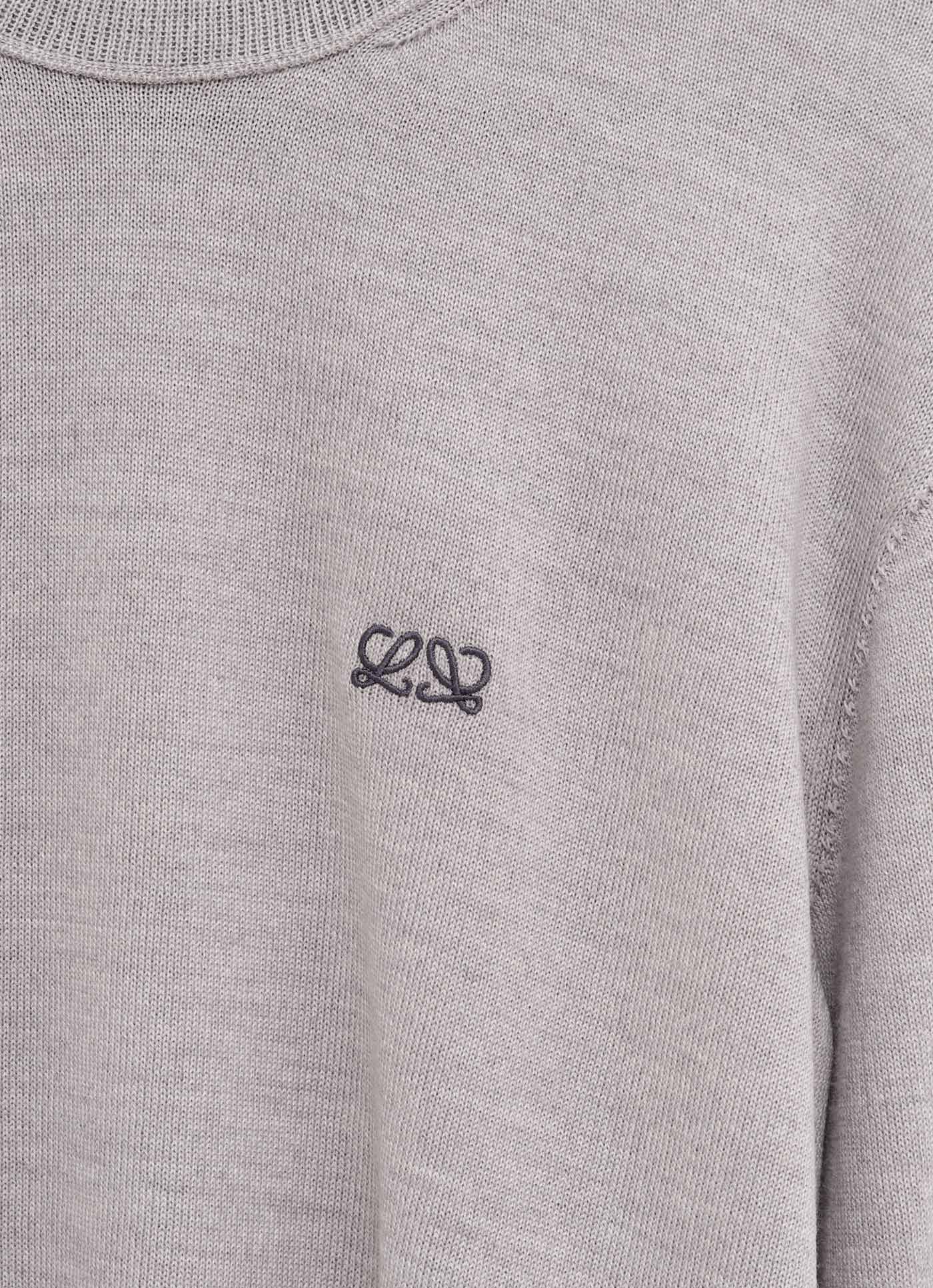 Jersey con medio anagrama para hombre