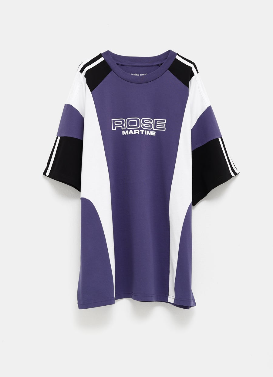 Camiseta oversize de paneles