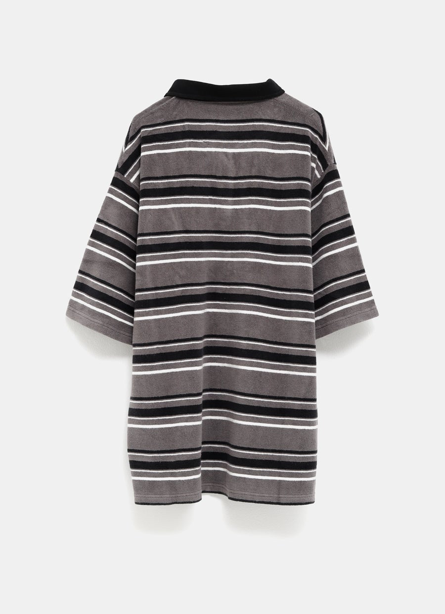 Polo oversize a rayas